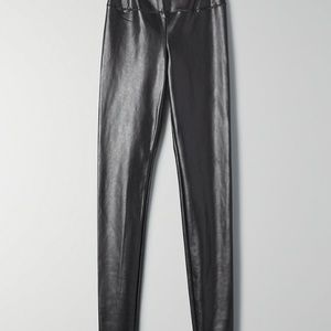 Wilfred Free Aritzia Daria faux leather Pants XS